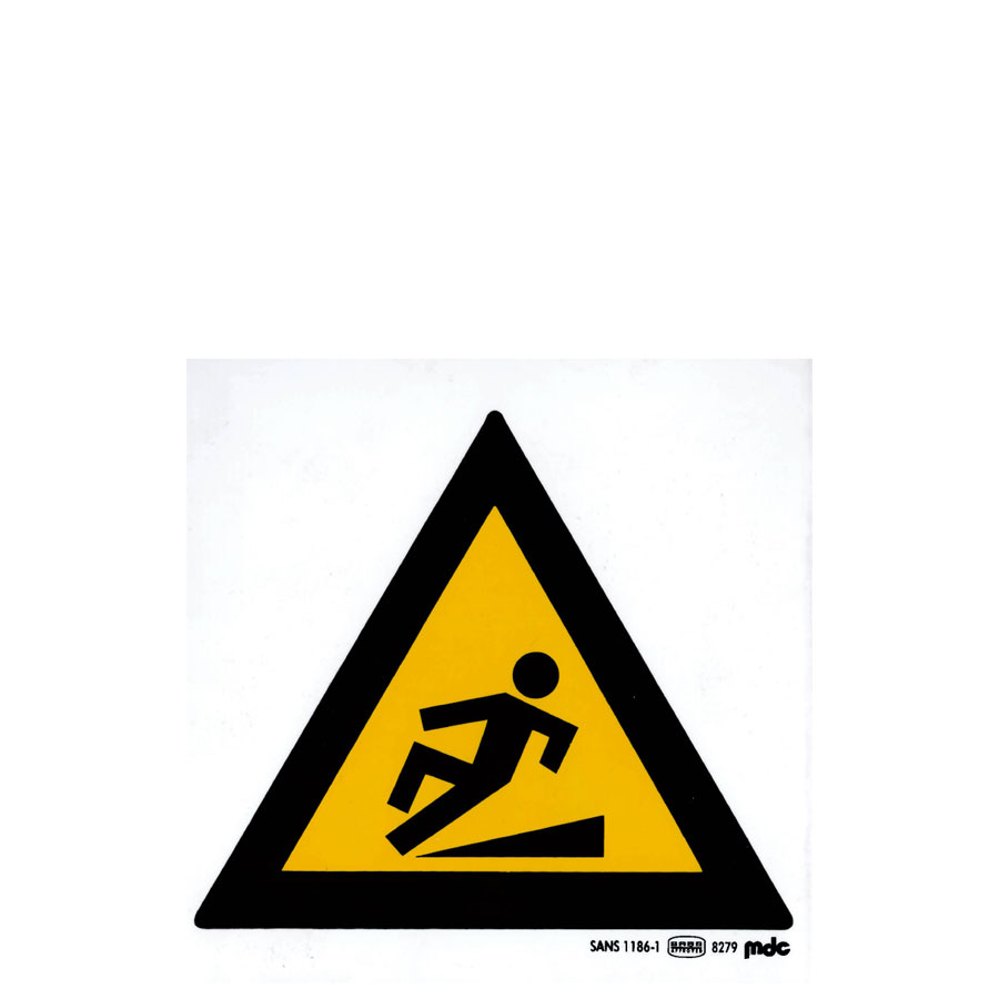 Sign Beware Of Slippery Surface 290X290