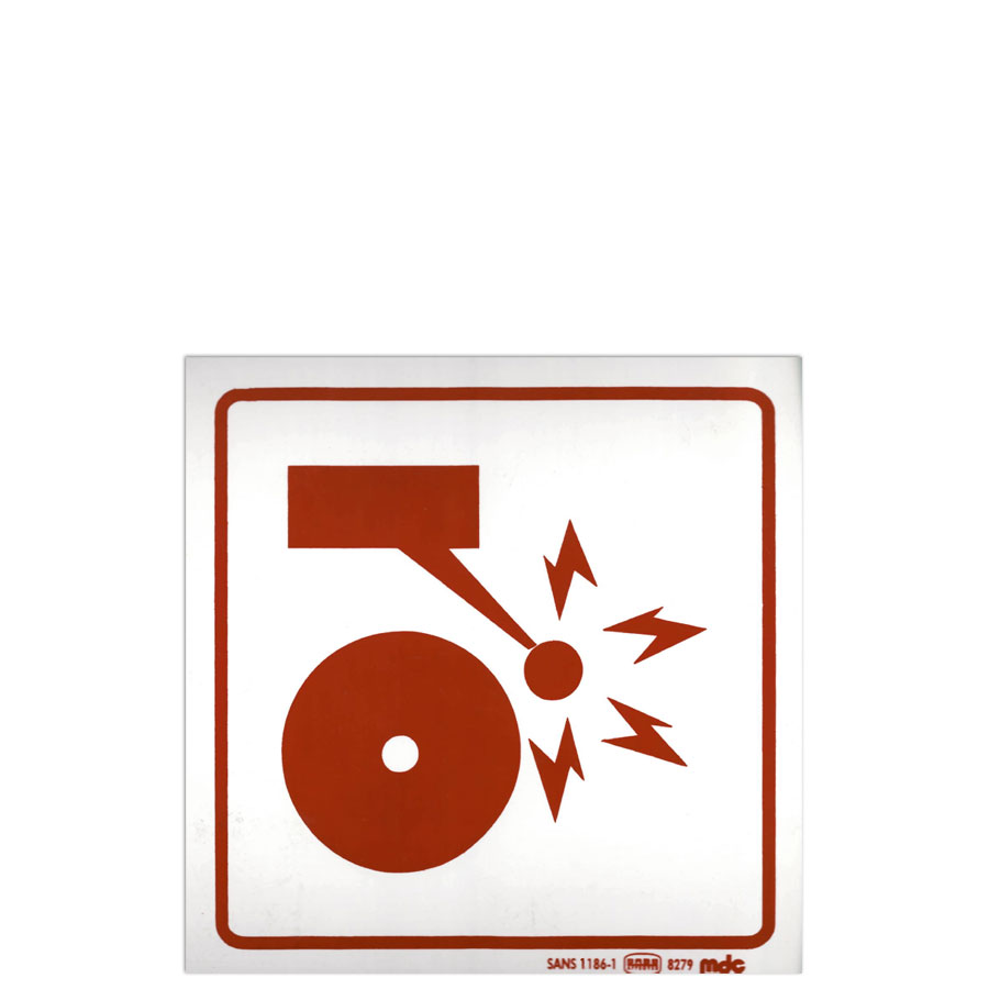 Sign Fire Alarm 190X190 