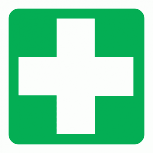 Sign First Aid 190X190