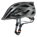 uvex i-vo cc black-smoke mat cycling helmet52-57