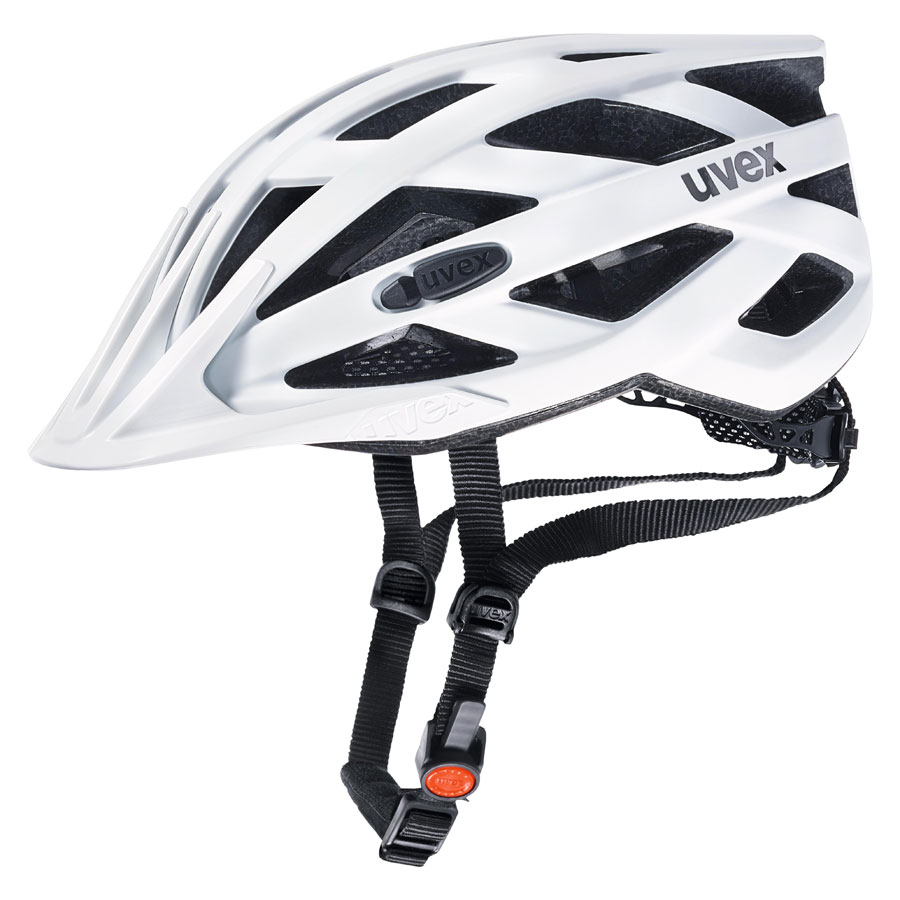 uvex i-vo cc white cycling helmet 52-57