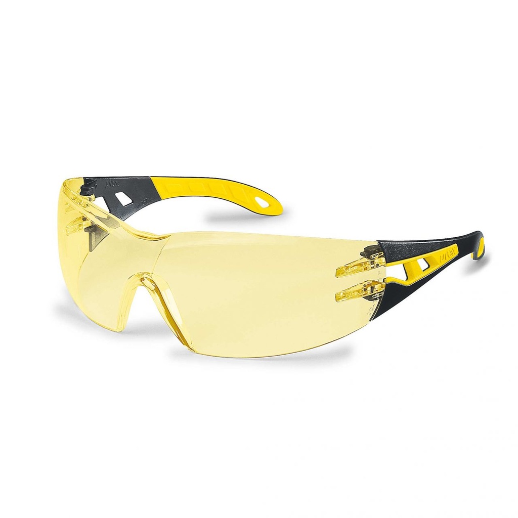 uvex pheos amber safety specs