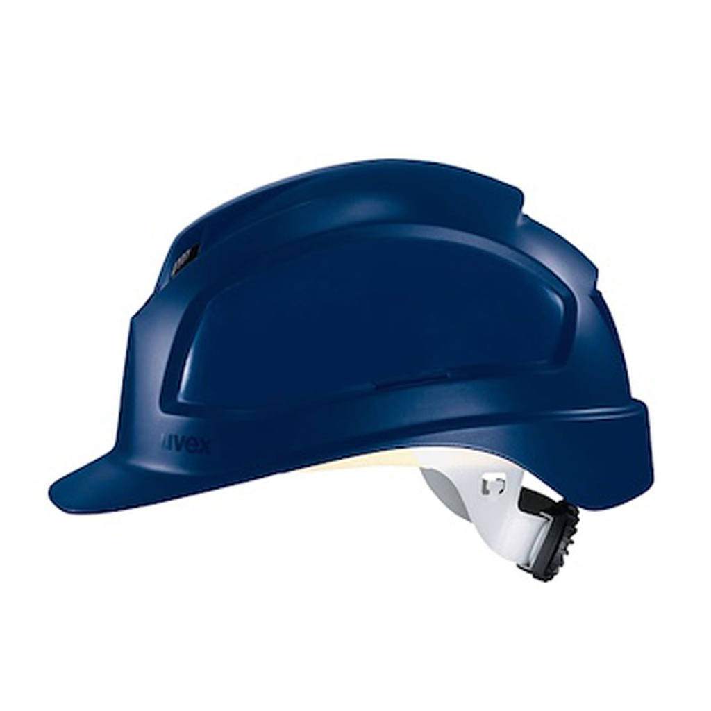 uvex pheos blue hard hat with ratchet