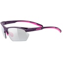 uvex sportstyle 802 v small purple pink cycling sunglasses