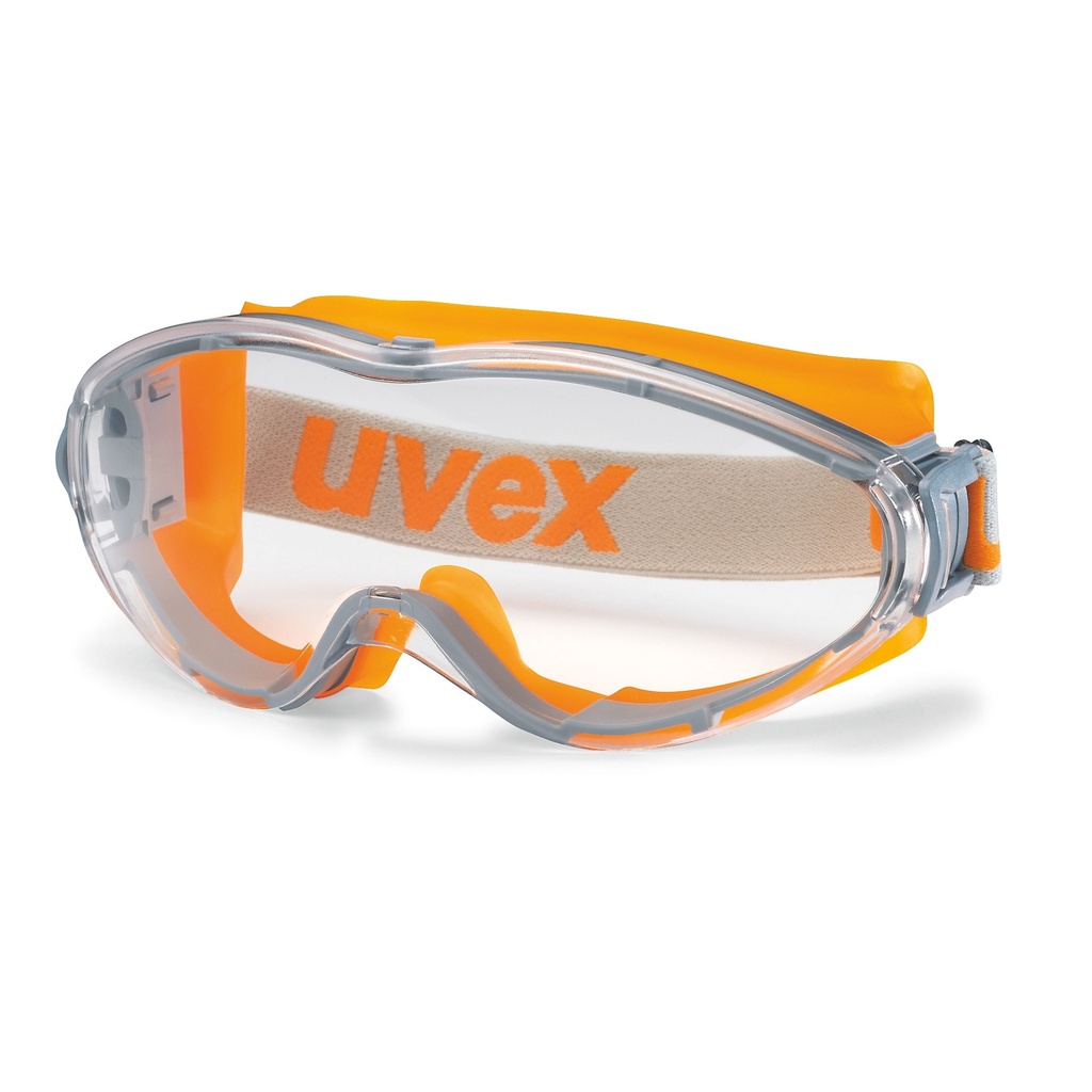 uvex ultrasonic goggles orange/grey clear