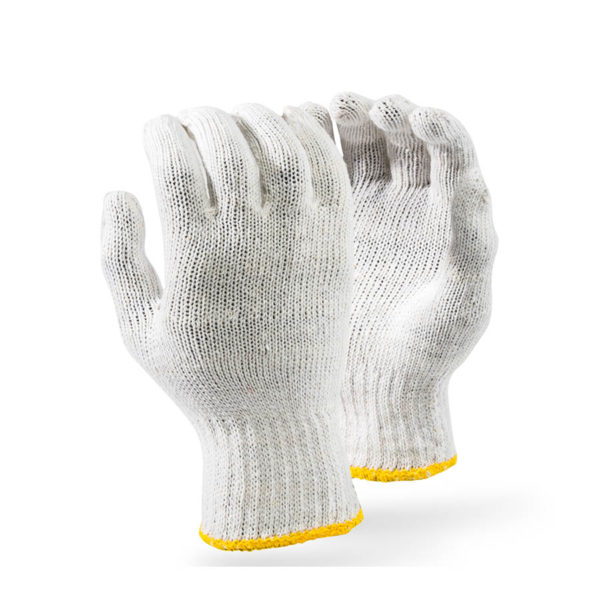 Dromex 10gg machine knitted (100% Cotton crochet) 700gpd seamless gloves