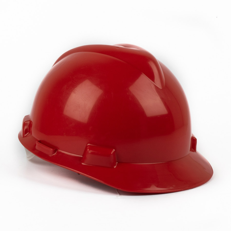Msa Red V.Guard Hard Hat+Snugfit Liner
