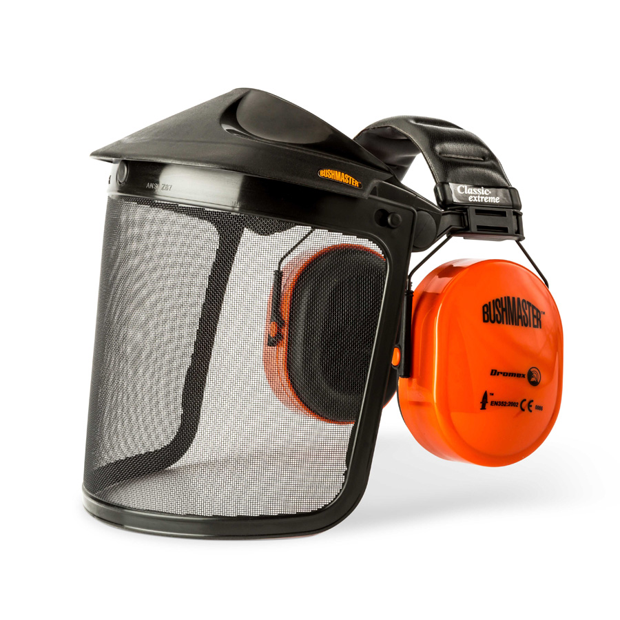 Dromex Bushmaster - Ear defender with visor