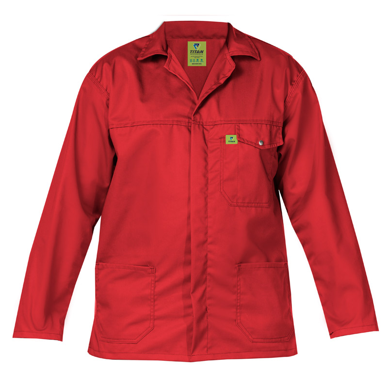 Titan Premium Red Workwear Jacket