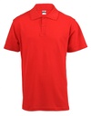 [QPR-7WG31-2XL] VicBay Mens Polo Pique Golf shirt 180gm - Red (2XL)