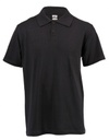 [QZB-7WG31-2XL] VicBay Mens Polo Pique Golf shirt 180gm - Black (2XL)