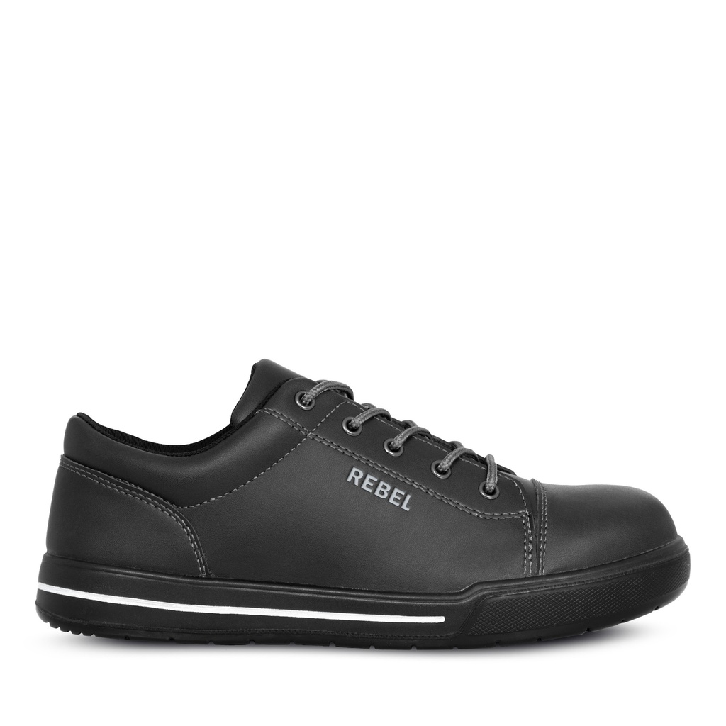 Rebel Lo Top Black Safety Shoe