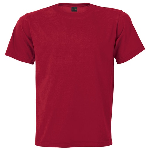 [WZRTST145B] 145g Barron Crew Neck T-Shirt - Red