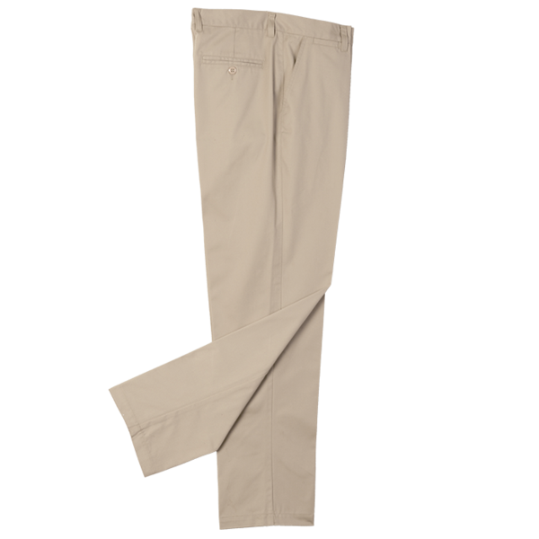 Barrons Flat Front Chino Pebble