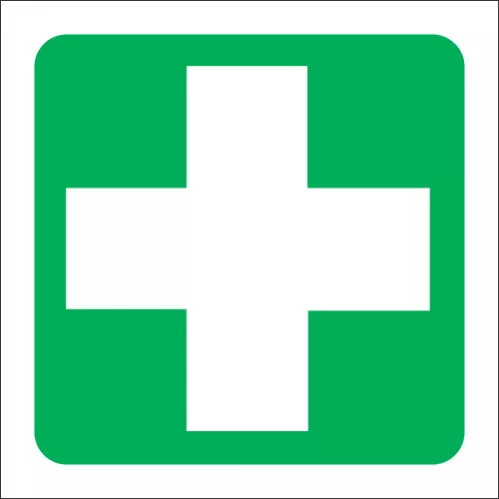 [TGA290GA1] Sign First Aid Equipment 290X290