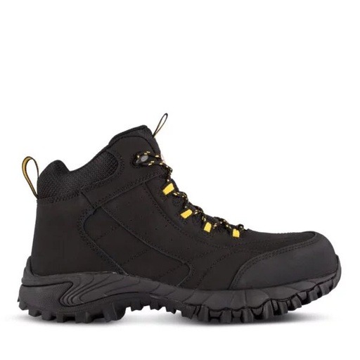 [RE424BK] Rebel Expedition Hi Black Safety Boot