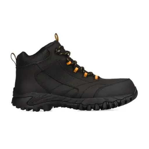 [RE424BK] Rebel Expedition Hi Black Safety Boot