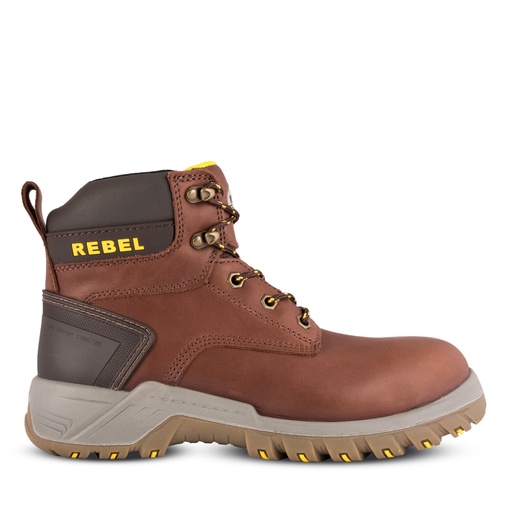 [RE651BR] Rebel Havoc Safety Boot - Brown