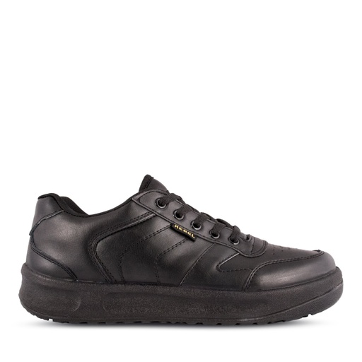 [RE508BK/NST] Rebel Workpro Black Shoe (NSTC)