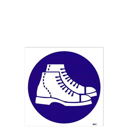 [TGA190MV7] Sign Foot Protection 190X190