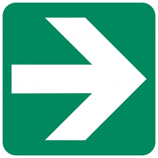 [TGA190GA2] Sign General Direction 190X190