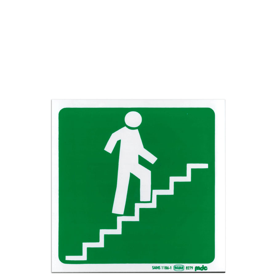 Sign Stairs Going Up 190X190 | FTS Safety