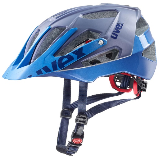 uvex blue-mat quatro cycling helmet