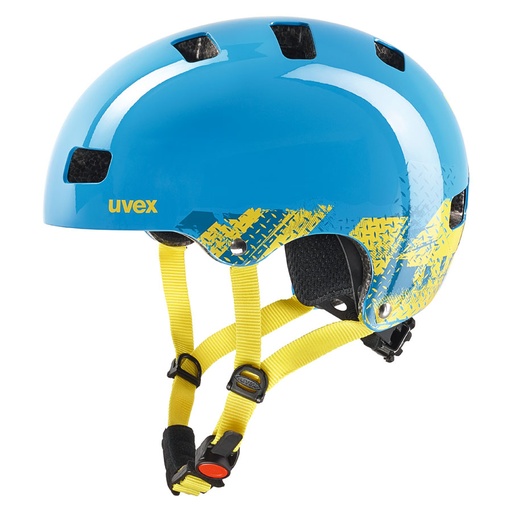 [HUB4148190717]  uvex kid 3 blackout blue Helmet 55-58