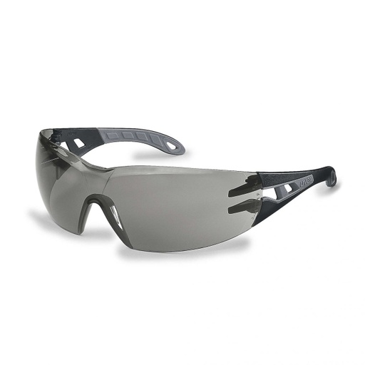 [9192285] uvex pheos grey/blk safety specs