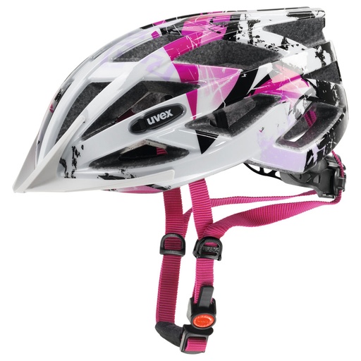 [S4144260115] uvex White-Pink Air Wing Helmet