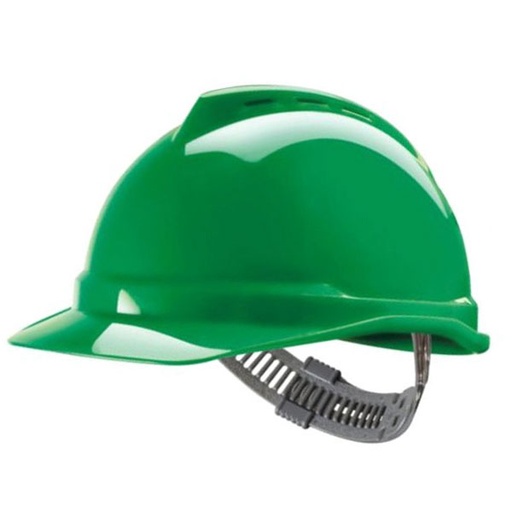 [HEG40720] Msa Green V.Guard 500 Vented Hard Hat