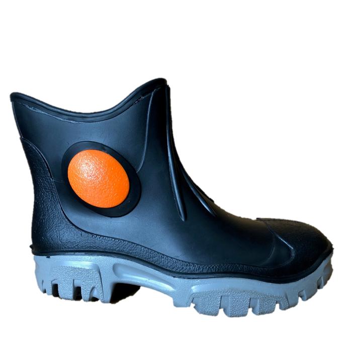 Neptun Shosholoza Ankle Gumboot - Black/Grey from FTS Safety