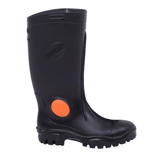 Neptun Shosholoza STC Blk/Blk Recycled Gumboot (Stimela)