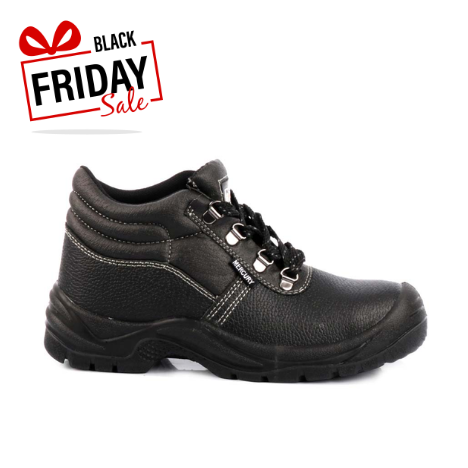 DOT Mercury Black Safety Boot