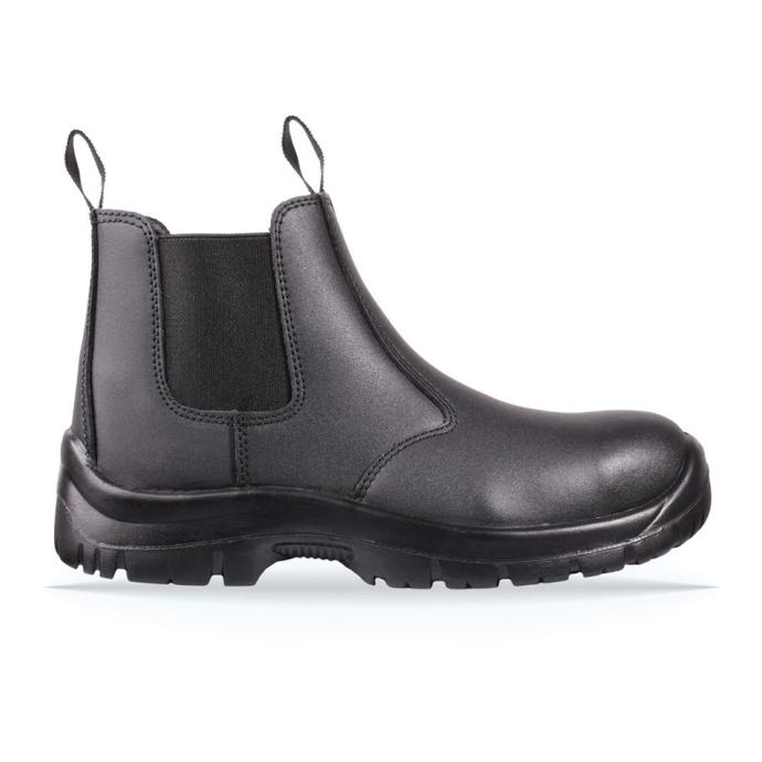 DOT Chelsea Safety Boot Black | FTS Safety