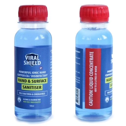 [VS25LCON] Viral Shield Hand and Surface Sanitiser Concentrate - Makes 25L