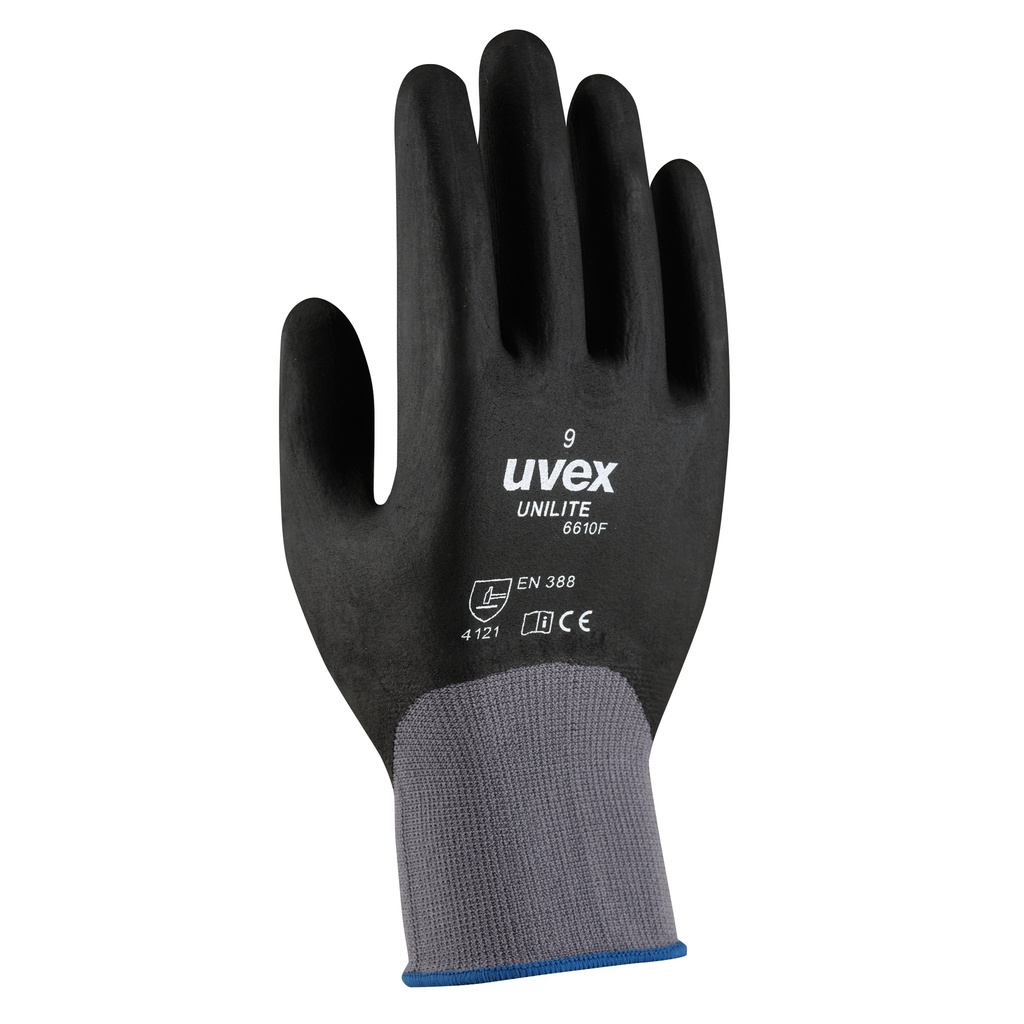 uvex unilite 6610F safety gloves | FTS Safety