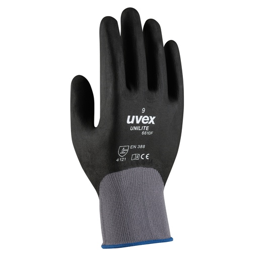 uvex unilite 6610f safety gloves