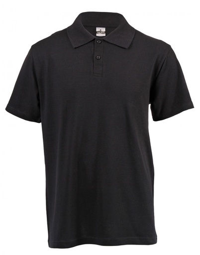 VicBay Mens Polo Pique Golf shirt 180gm - Black