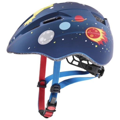 [S4149820315] uvex kid 2 cc dark blue rocket mat kids cycling helmet