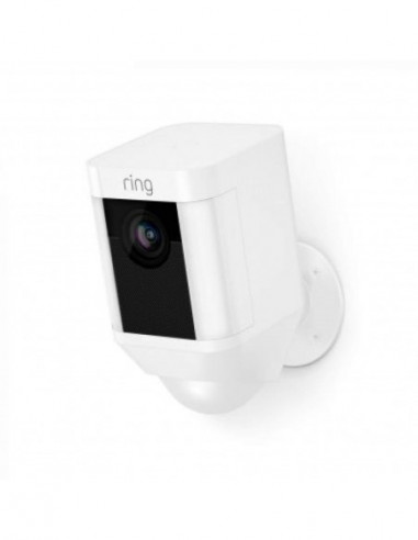 [8SB1S7-WEN0] Ring Home Spotlight HD Security Camera (Wire-Free) - White