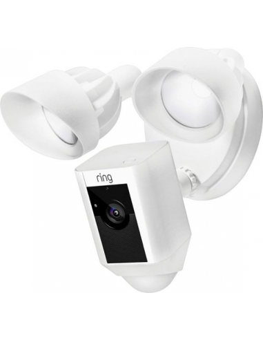 [8SF1P7-WEUO] Ring Home Floodlight Outdoor Security Camera - White