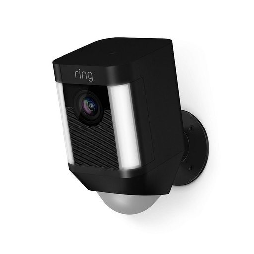 [8SB1S7-BEN0] Ring Home Spotlight HD Security Camera (Wire-free) - Black