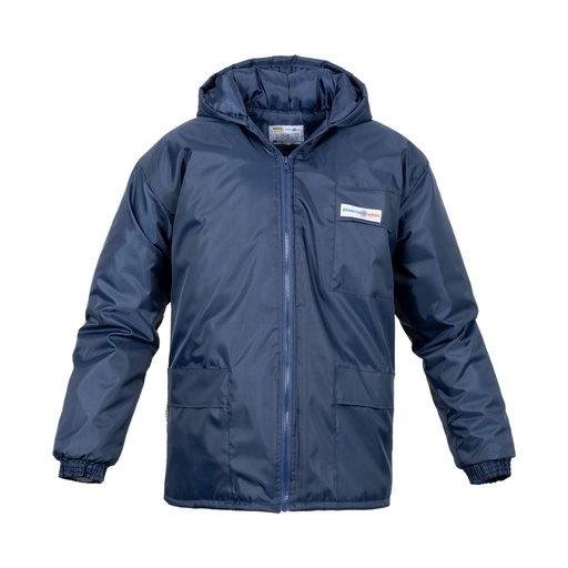 Barron Ground Zero Navy Freezer Jacket with Reflective Tape | FTS