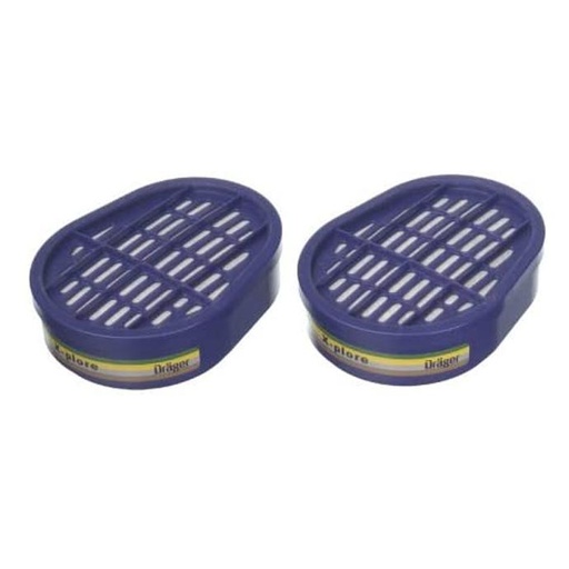 [RDA-6738816] Drager X-plore Bayonet Filter - ABEK1 (Pack of 2)