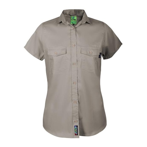 Titan Ladies Premium Stone Short Sleeve Workshirt