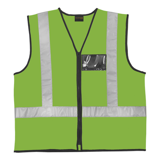 Barron Highway Waistcoat - Lumo Green