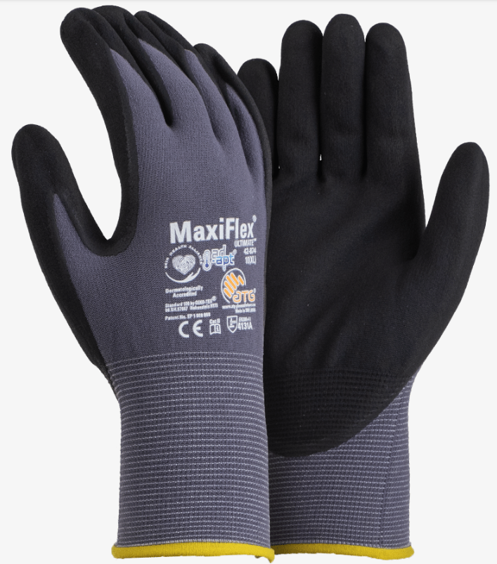 Maxiflex Nitrile Glove Black | FTS Safety