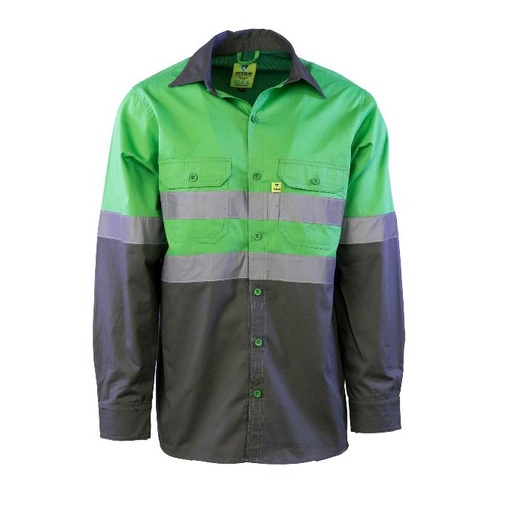 Titan Premium Green/Grey 2tone Fatigue Shirt