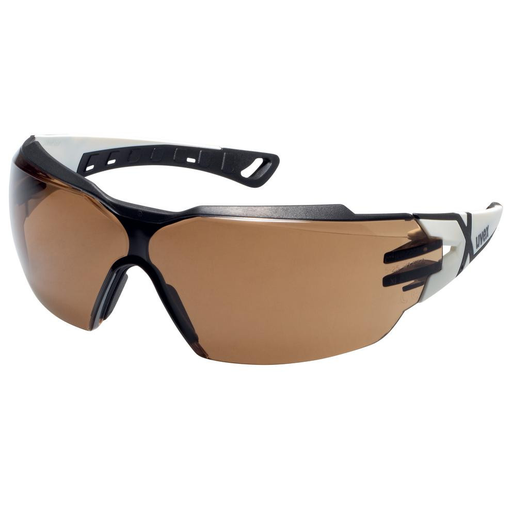 [9198223] uvex pheos cx2 white/black frame + lens PCsunglare filter CBR23